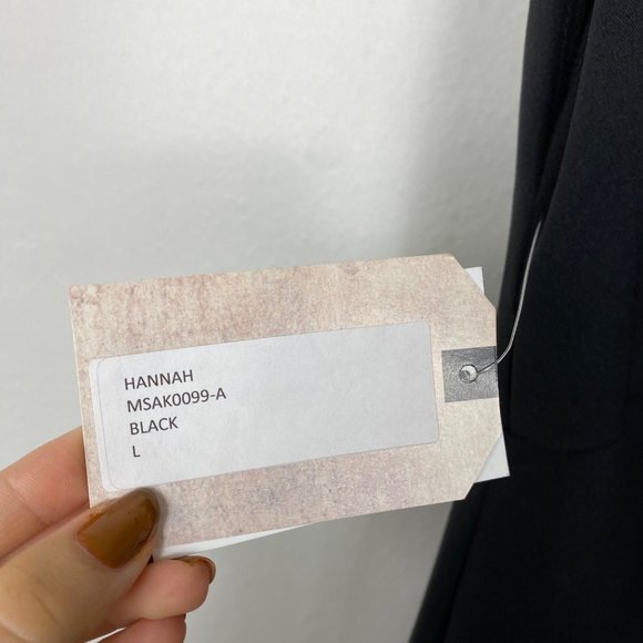 NWT Katie May Hannah Off The Shoulder Crepe Trumpet Gown Maxi Dress - Picture 10 of 11